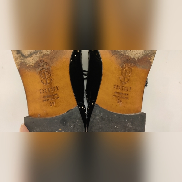 Claudie Pierlot Studded Leather Brogues - Picture 5 of 5